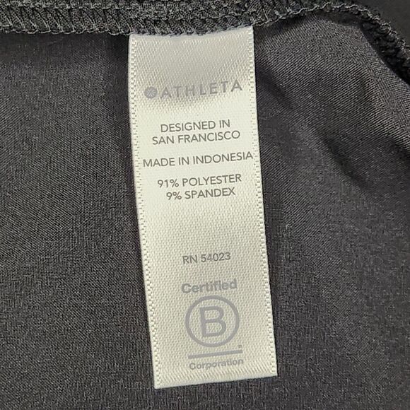 Athleta Womens 12 Metropolis Joggers Drawstring w/ Back Zipper Pocket Black - Picture 9 of 14